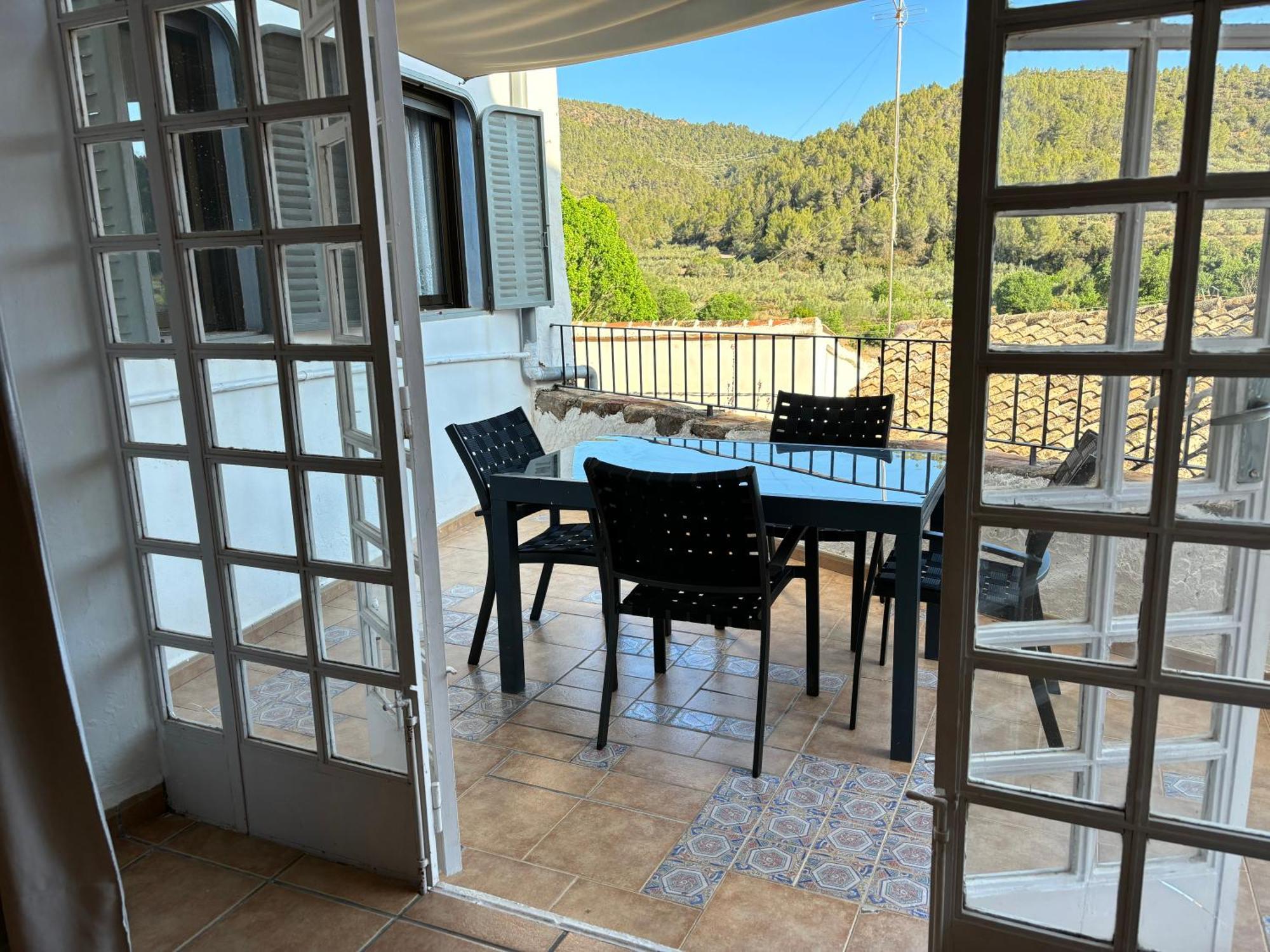 Piso En Vall De Almonacid Con Vistas, Aire Acondicionado, Wifi Y Smart Tv Zewnętrze zdjęcie