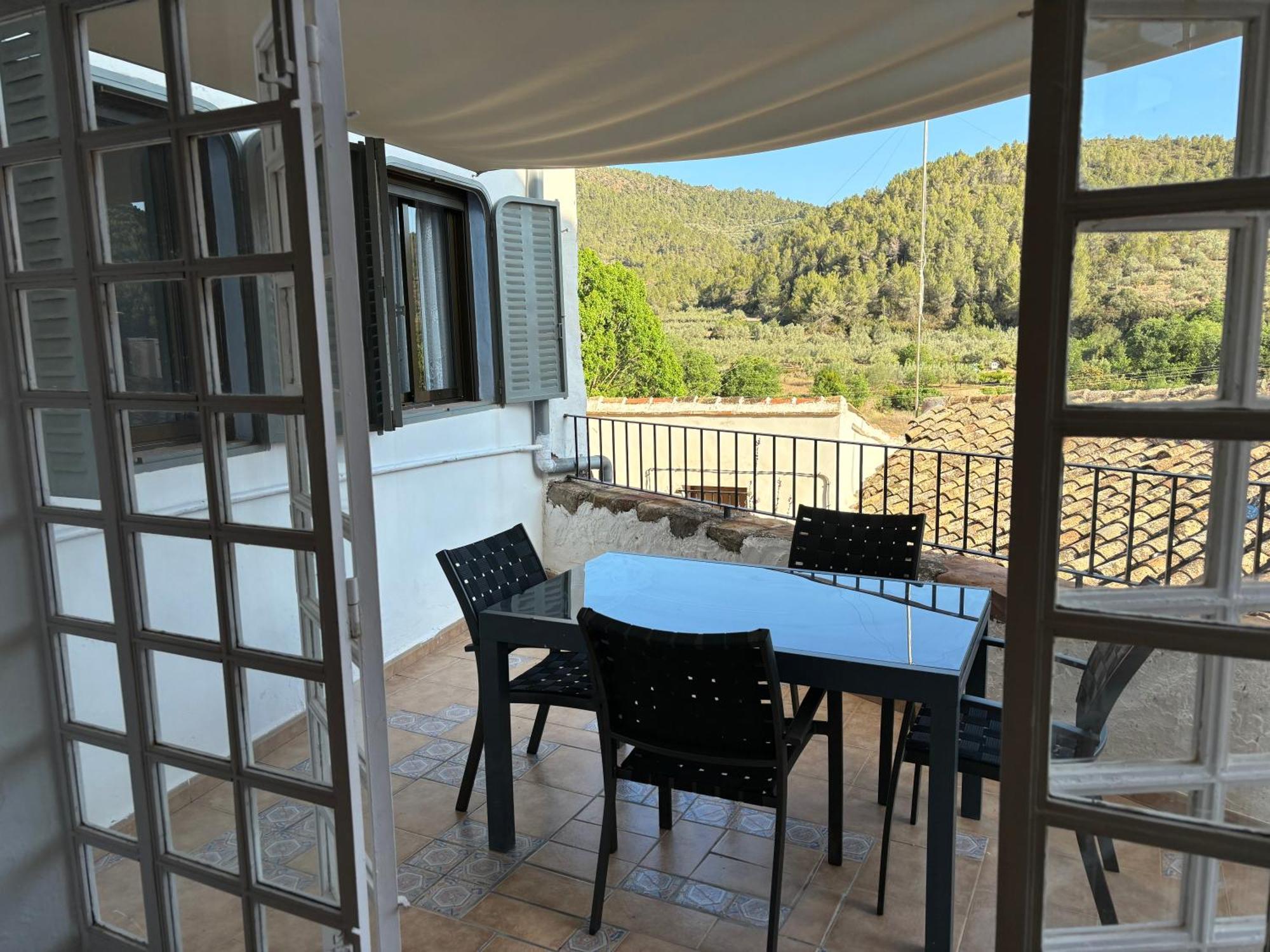 Piso En Vall De Almonacid Con Vistas, Aire Acondicionado, Wifi Y Smart Tv Zewnętrze zdjęcie
